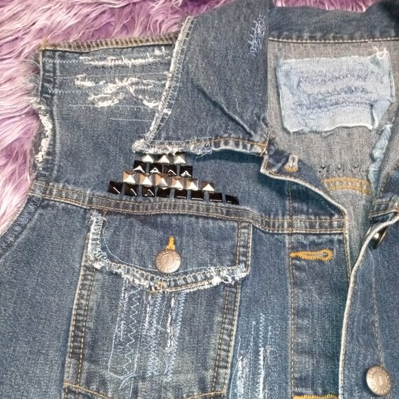 Denim Vest - Picture 6 of 9